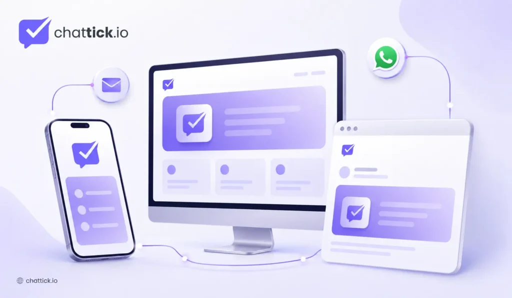 WhatsApp automation workflow connecting customer messages with CRM, webhooks and business tools